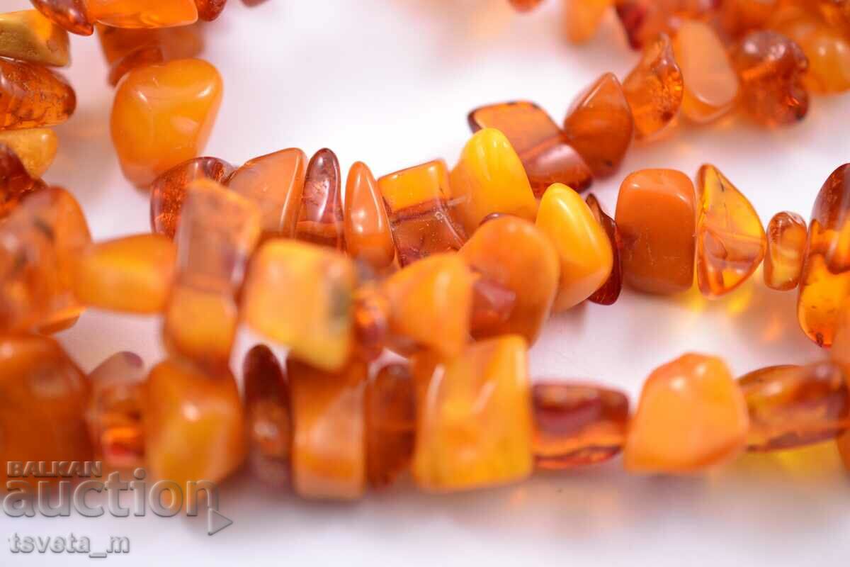 Gerdan, amber necklace 51.3 g. with price 60.00 BGN | € 30.68 Gerdan, amber necklace 51.3 g. with price 60.00 BGN | € 30.68