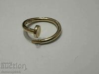 Γυναικείο δαχτυλίδι "Piron" από χρυσό 585 γρ