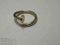 Γυναικείο δαχτυλίδι "Piron" από χρυσό 585 γρ