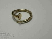 Дамски пръстен "Пирон" от злато 585. 1,94гр