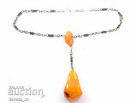 Gerdan, amber necklace 27.9 g.