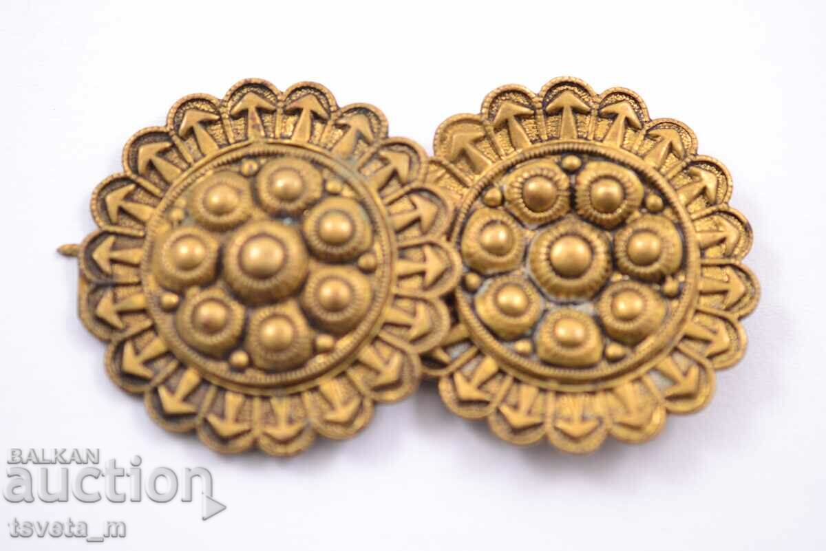 Аукцион Малка бронзова пафта ЗА НАРОДНА НОСИЯ Аукцион Малка бронзова пафта ЗА НАРОДНА НОСИЯ