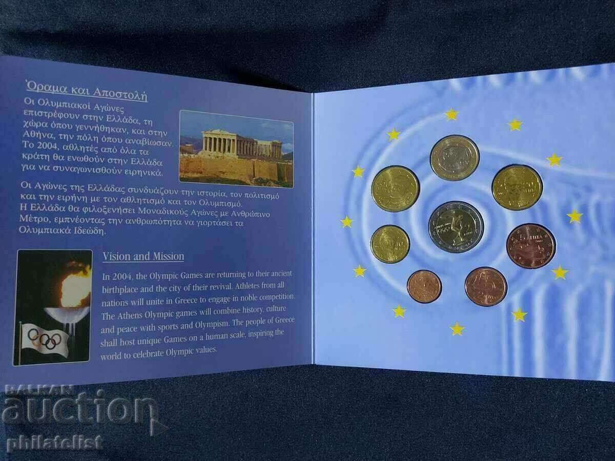 Greece 2002-2004 - Euro set - complete series, 8 coins with price 40.00 BGN | € 20.45 Greece 2002-2004 - Euro set - complete series, 8 coins with price 40.00 BGN | € 20.45