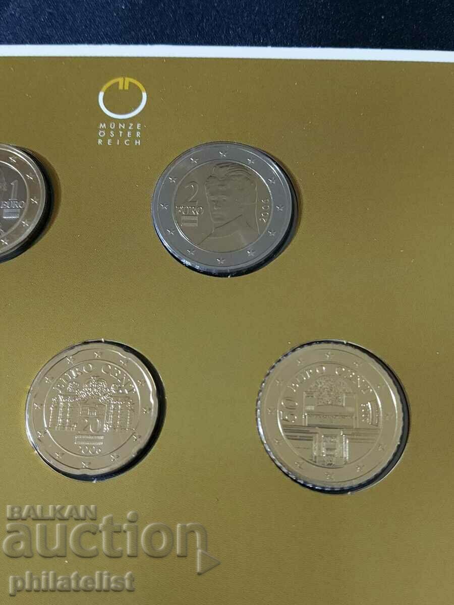 Delivery of Austria 2006 -Complete bank euro set from 1 cent to 2 euros