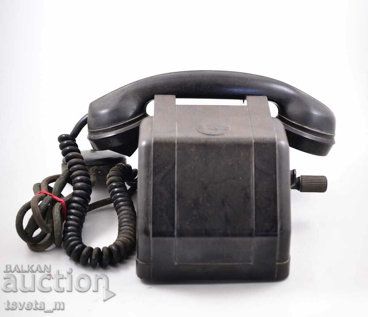 Τηλέφωνο βακελίτη με μανιβέλα KL. Βοροσίλοφ