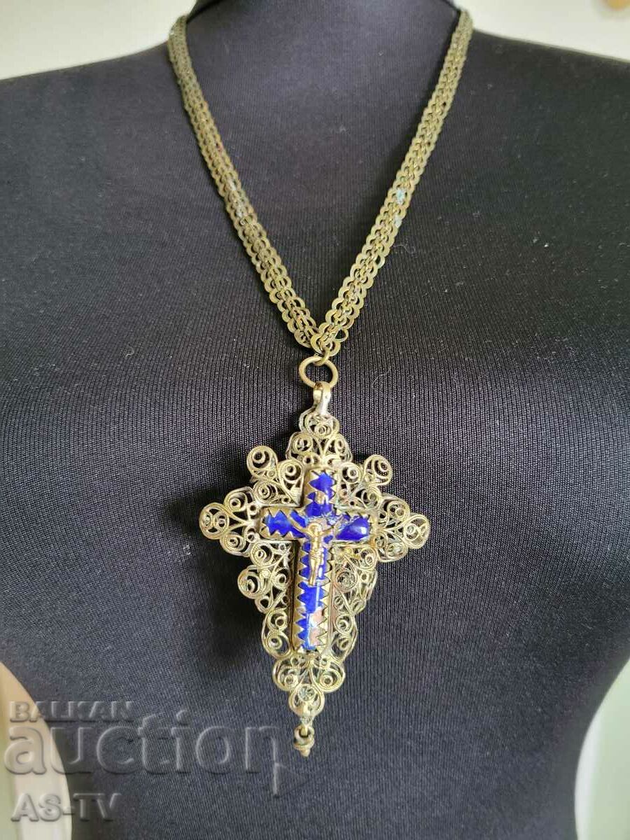 Large Filigree Cross from the 19th century