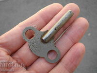 OLD KEY WALL OR FIREPLACE CLOCK KEY