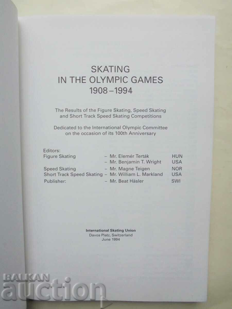 Πατινάζ στους Ολυμπιακούς Αγώνες 1908-1994 με τιμή 60.00 BGN | € 30.68 Πατινάζ στους Ολυμπιακούς Αγώνες 1908-1994 με τιμή 60.00 BGN | € 30.68