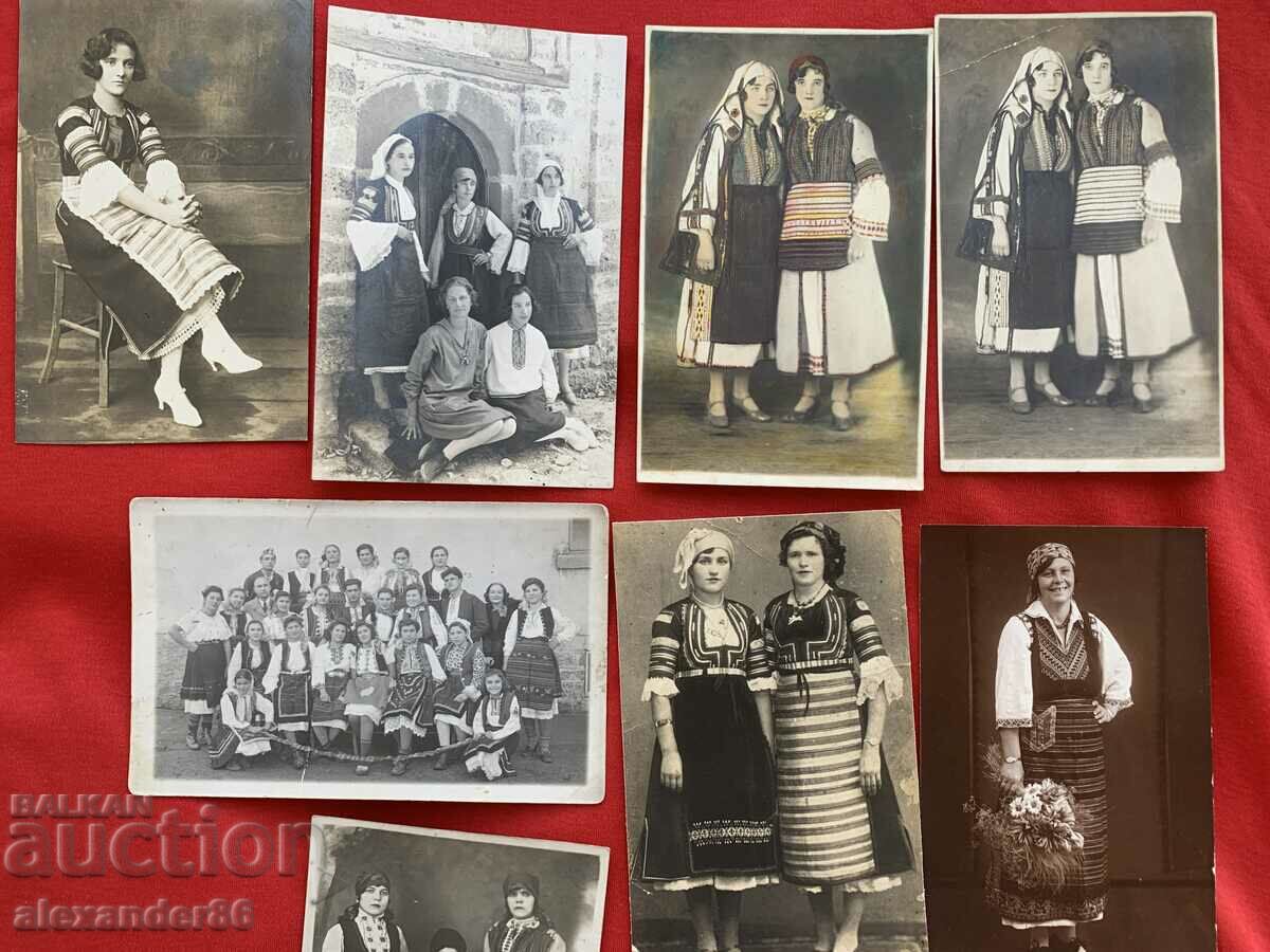 Costumes Ethnicity and Folklore old photos 12 pcs. Personal delivery with price 25.00 BGN | € 12.78 Costumes Ethnicity and Folklore old photos 12 pcs. Personal delivery with price 25.00 BGN | € 12.78