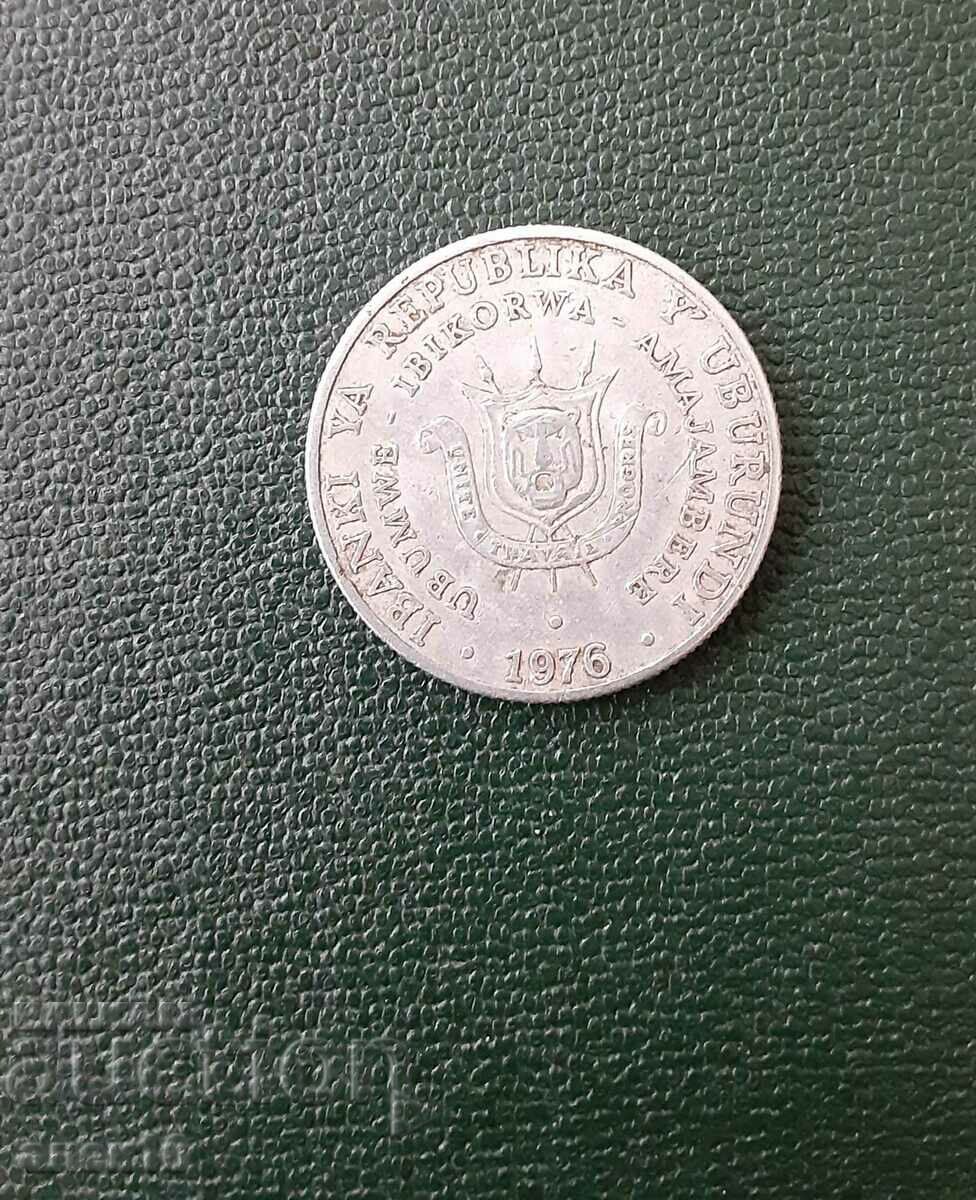 Burundi 5 franci 1976
