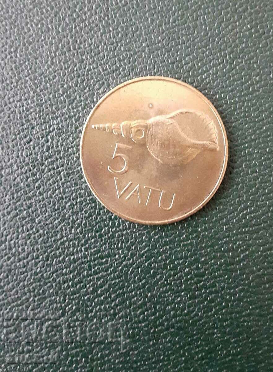 Вануату  5  вату  1983