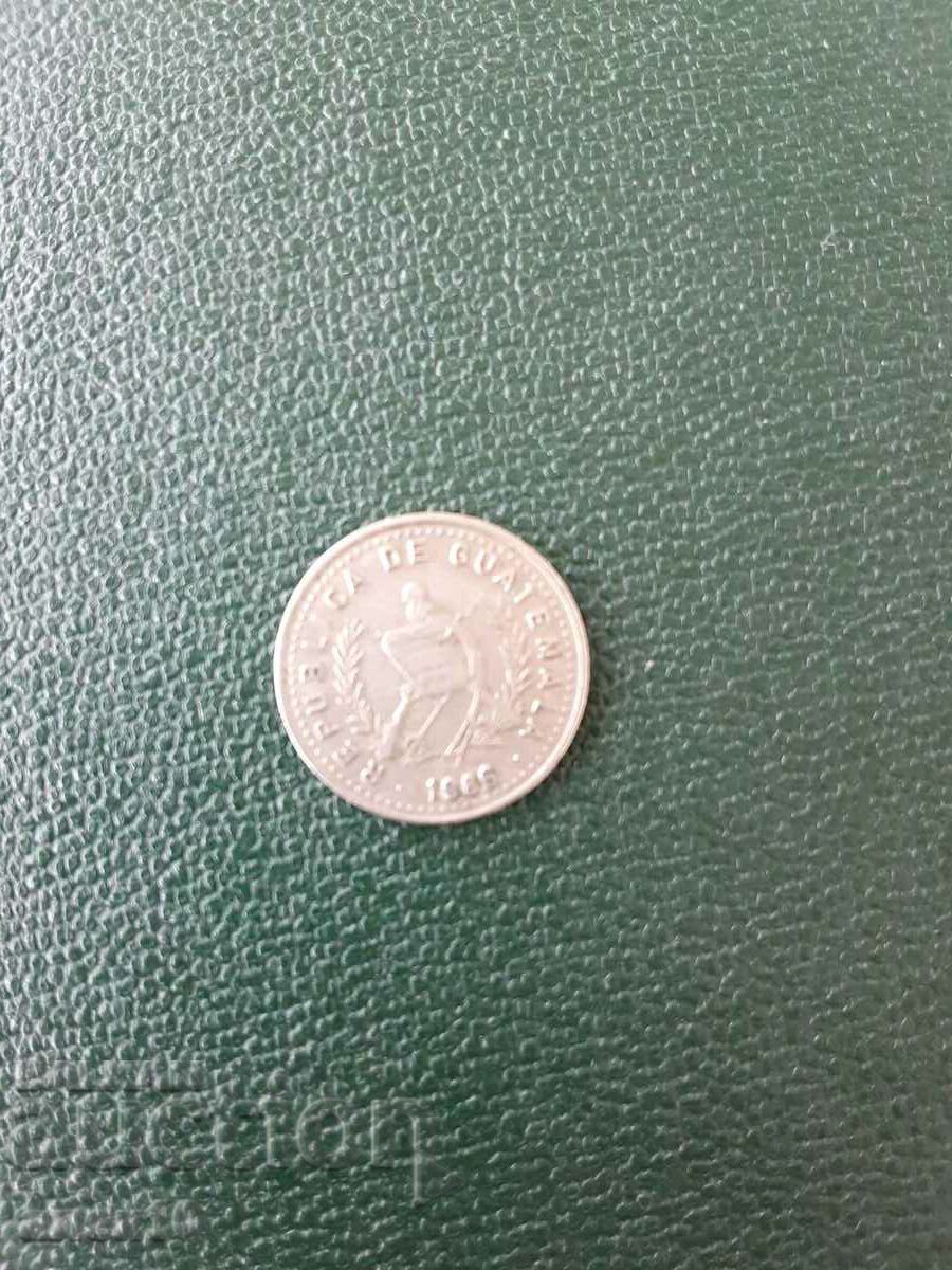 Guatemala 5 centavos 1986