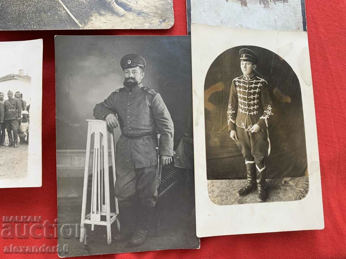 Military PSV Miscellaneous 10 pcs. old photos Personal transmission-3 - 5