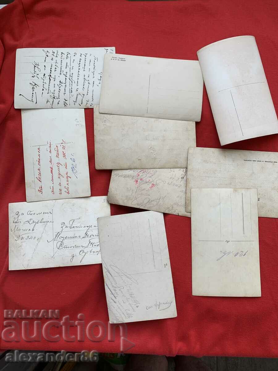 Military PSV Miscellaneous 10 pcs. old photos Personal transmission-3 - 7