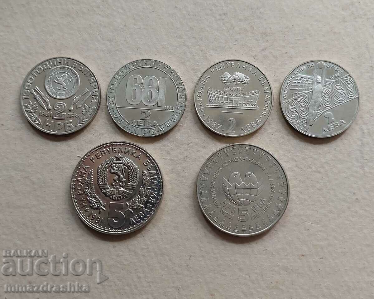 Лот юбилейни монети