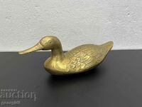 Large bronze duck / duck. #5559