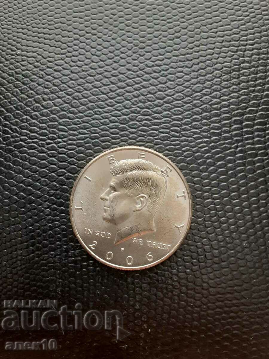 1/2 dolar SUA 2006