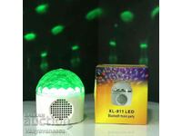 Portable LED night Bluetooth disco lamp with speaker XL-911