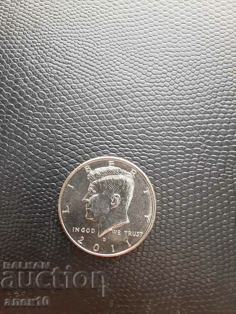 1/2 dolar SUA 2011