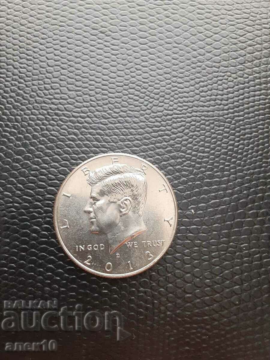 1/2 dolar SUA 2013