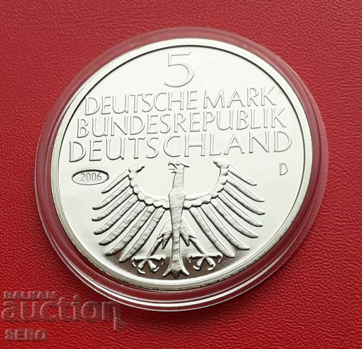 Германия-медал-реплика 2006 на 5 марки 1952