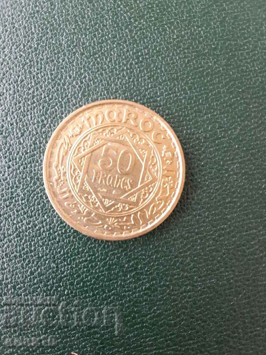 Morocco 50 francs 1952