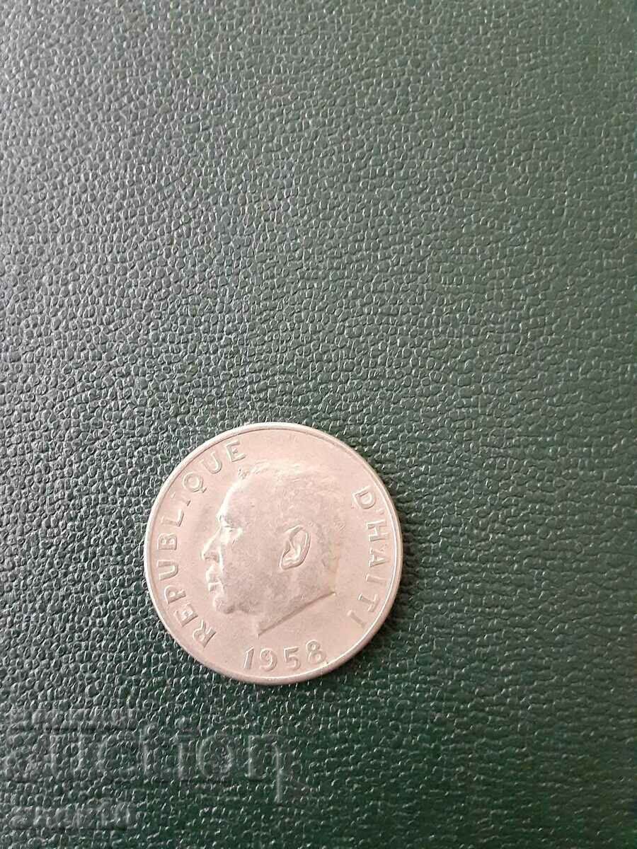 Haiti 10 centimes 1958