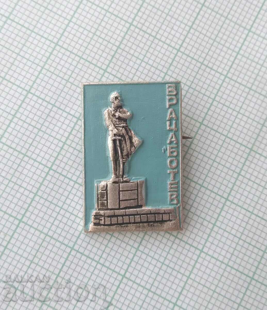 16245 Badge - Hristo Botev monument - Vratsa with price 2.00 BGN | € 1.02 16245 Badge - Hristo Botev monument - Vratsa with price 2.00 BGN | € 1.02