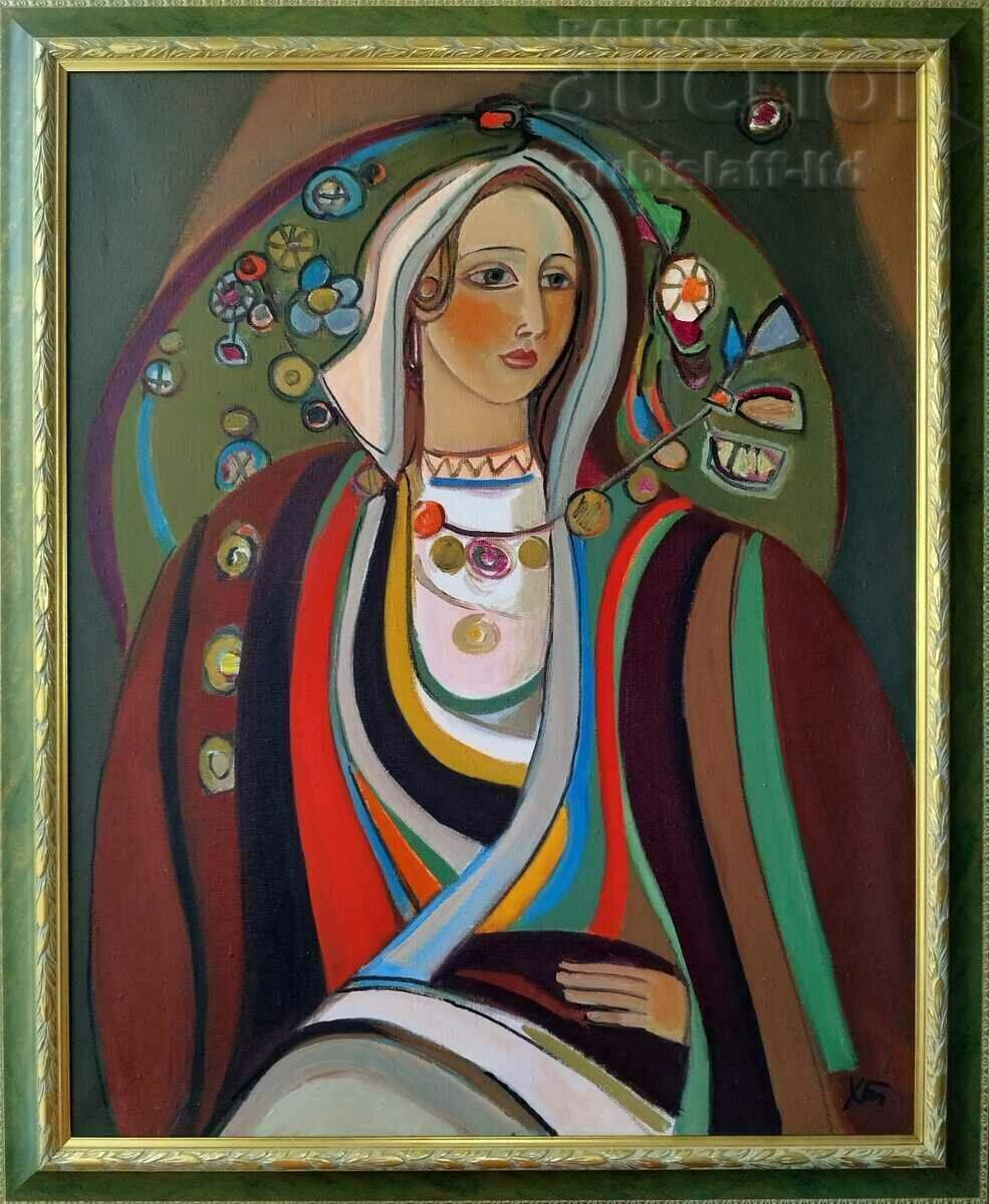 Pictura „Bilyana”, art. Hristo Todorov (1935-2015)