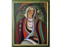 Painting "Bilyana", art. Hristo Todorov (1935-2015)