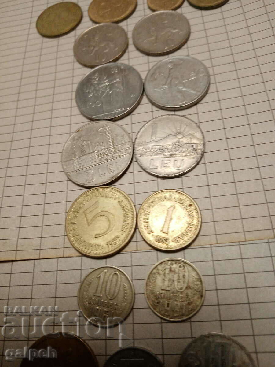 Auction COINS MIXED LOT - 18 pcs. - BGN 2.25 Auction COINS MIXED LOT - 18 pcs. - BGN 2.25