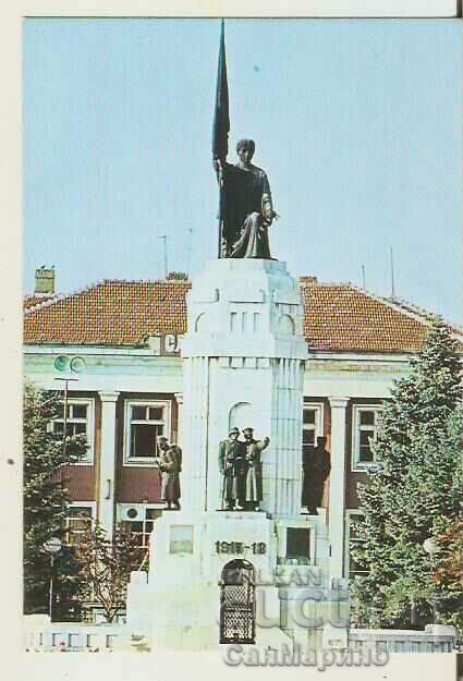 Cardul Bulgariei Monumentul V.Tarnovo „Mama Bulgaria”*