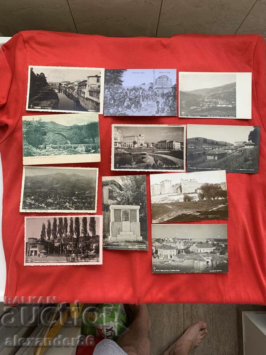 Cities Old postcards 11 pcs. Personal delivery-2