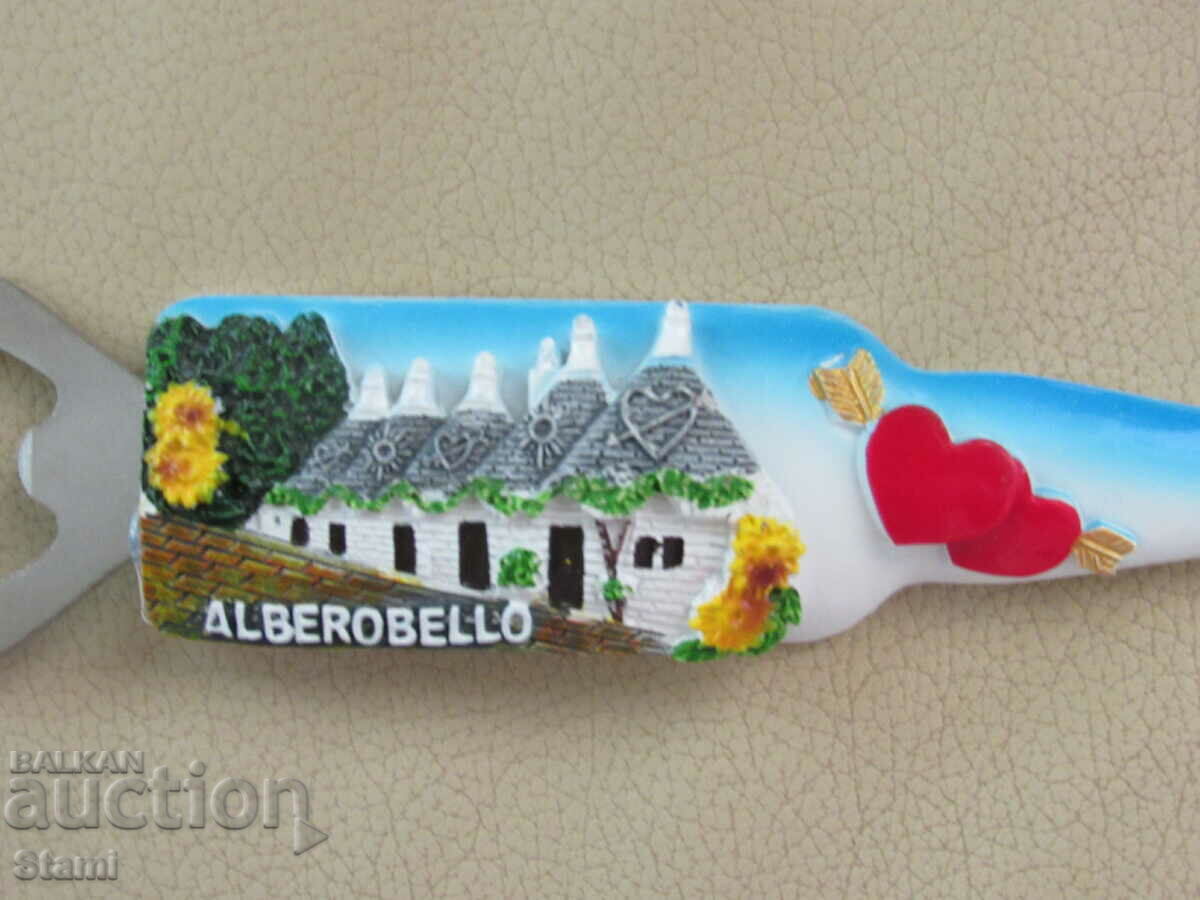 Magnet-opener from Alberobello, Italy-5 with price 11.00 BGN | € 5.62 Magnet-opener from Alberobello, Italy-5 with price 11.00 BGN | € 5.62