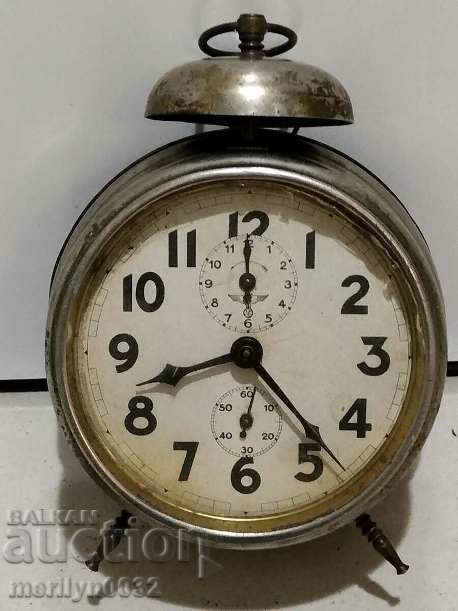 Alarm clock table clock Maute nac. of the 20th century