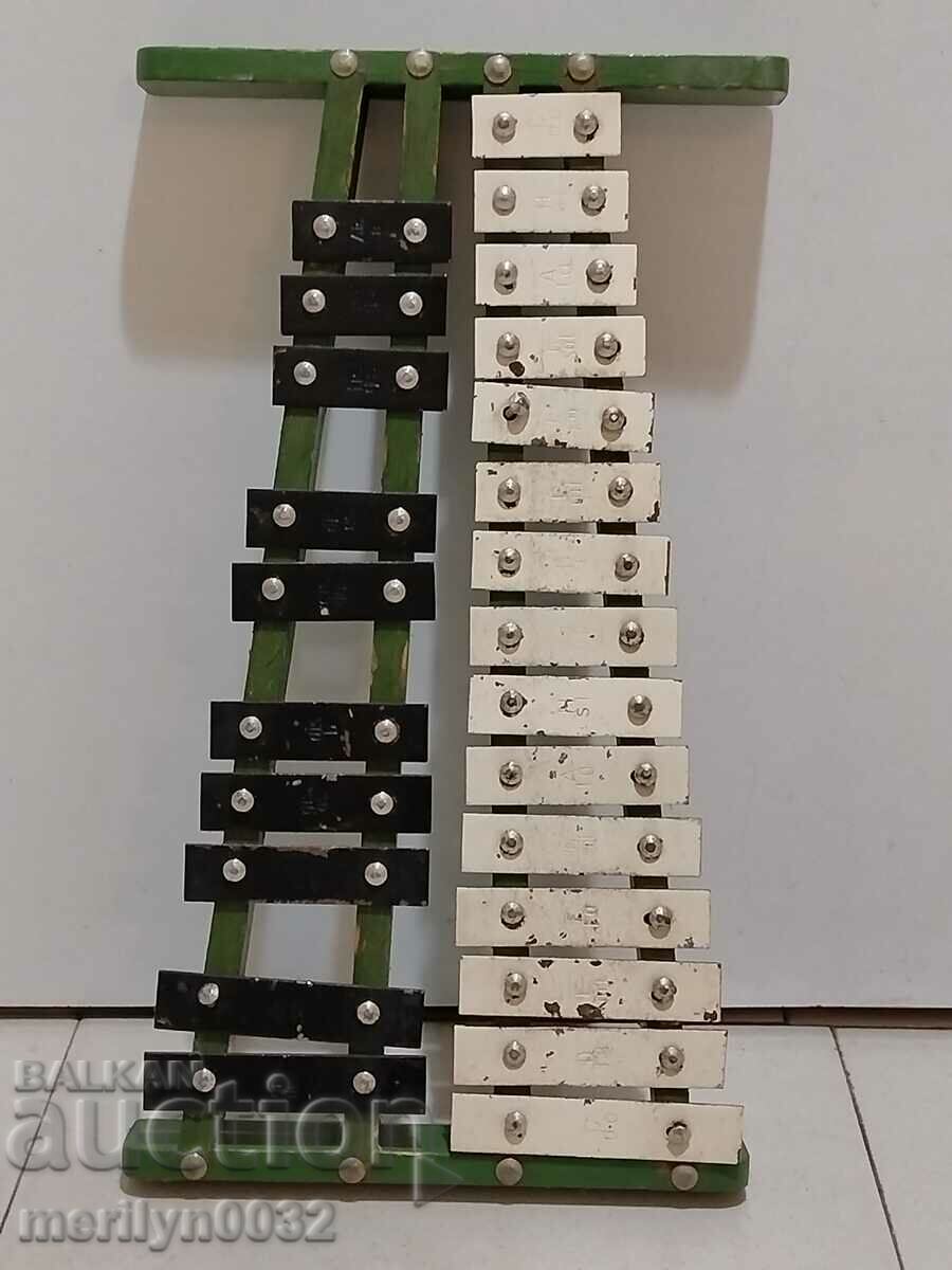 Children's toy musical instrument dulcimer - 7 Children's toy musical instrument dulcimer - 7