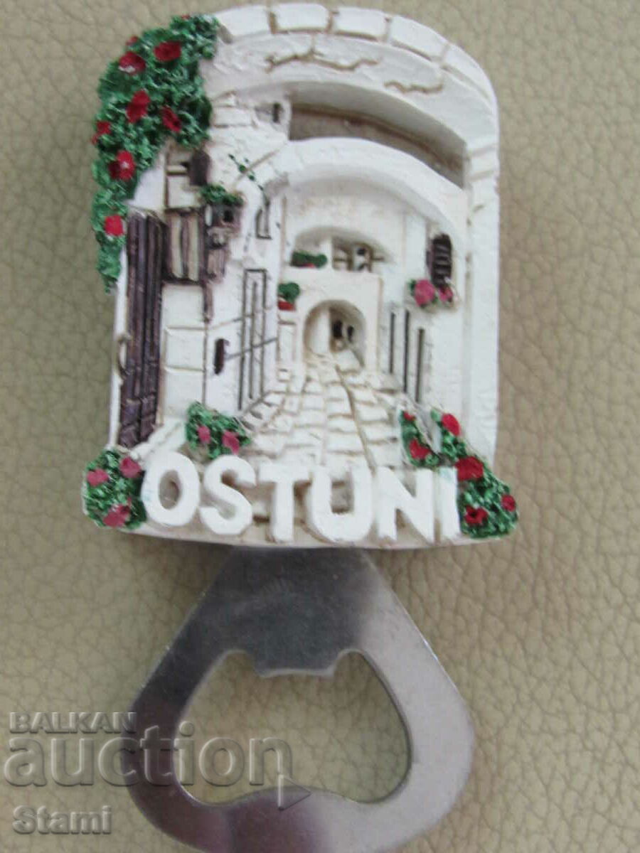 Magnet-opener from Ostuni, Italy-5 with price 11.00 BGN | € 5.62 Magnet-opener from Ostuni, Italy-5 with price 11.00 BGN | € 5.62