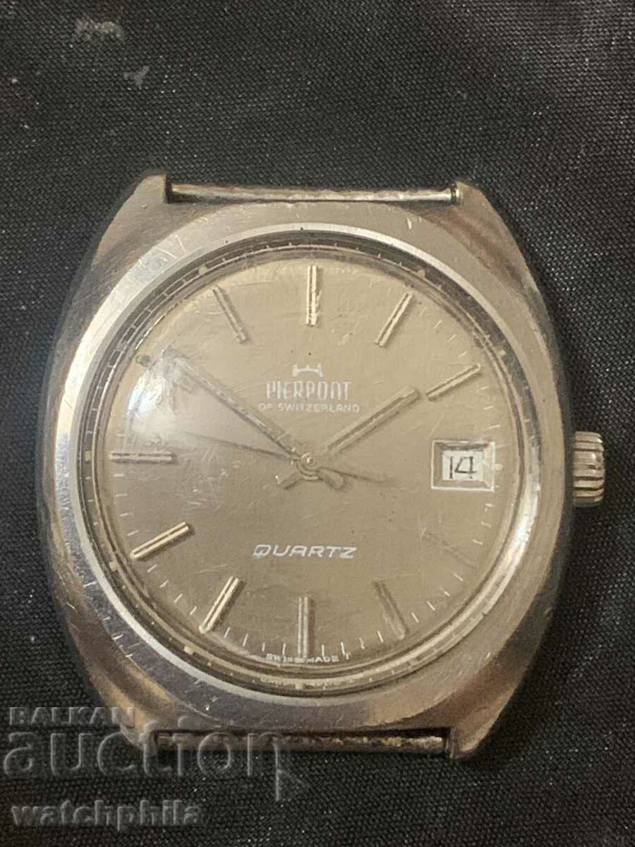 Pierpont Rare Swiss Men's Watch. It works