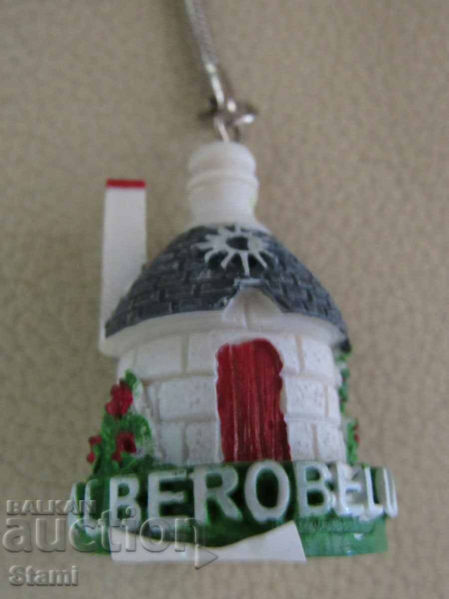 Auction Keychain from Alberobello, Italy-5 Auction Keychain from Alberobello, Italy-5