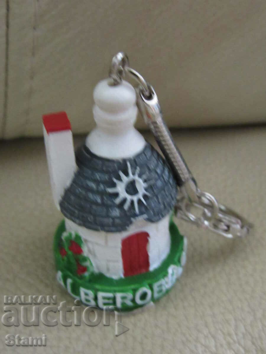 Keychain from Alberobello, Italy-5