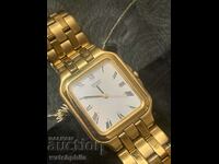 Seiko Quartz Rare Men's Watch. Works, gold plated