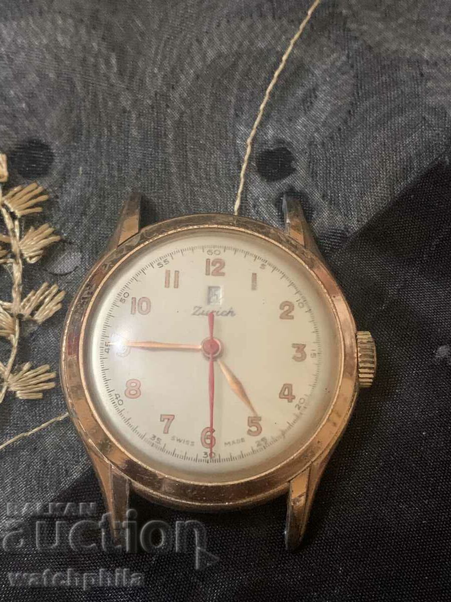 Ζυρίχη Military Type Swiss Rare ανδρικό ρολόι.