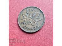 Καναδάς-1 σεντ 1945