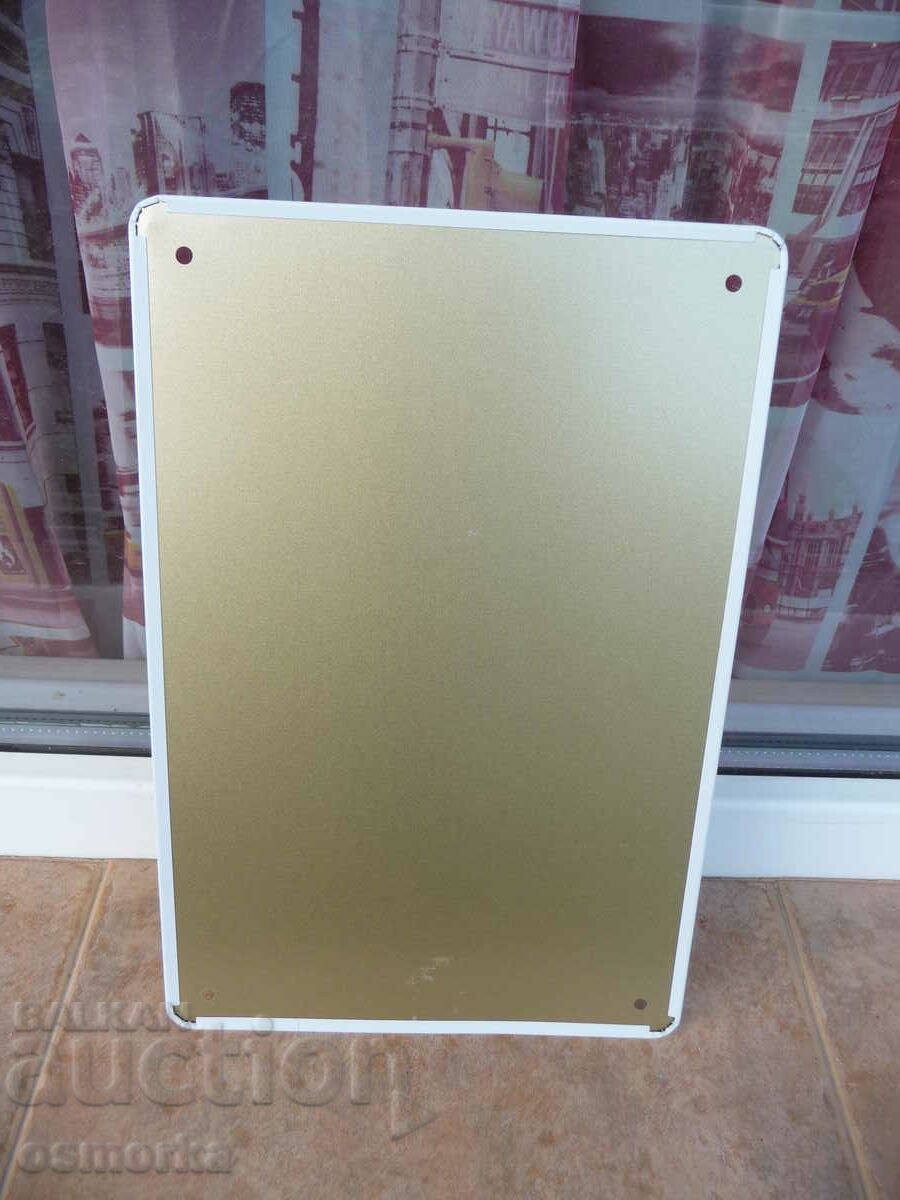 Auction Metal plate inscription Beware of zombies Kill them shake them Auction Metal plate inscription Beware of zombies Kill them shake them