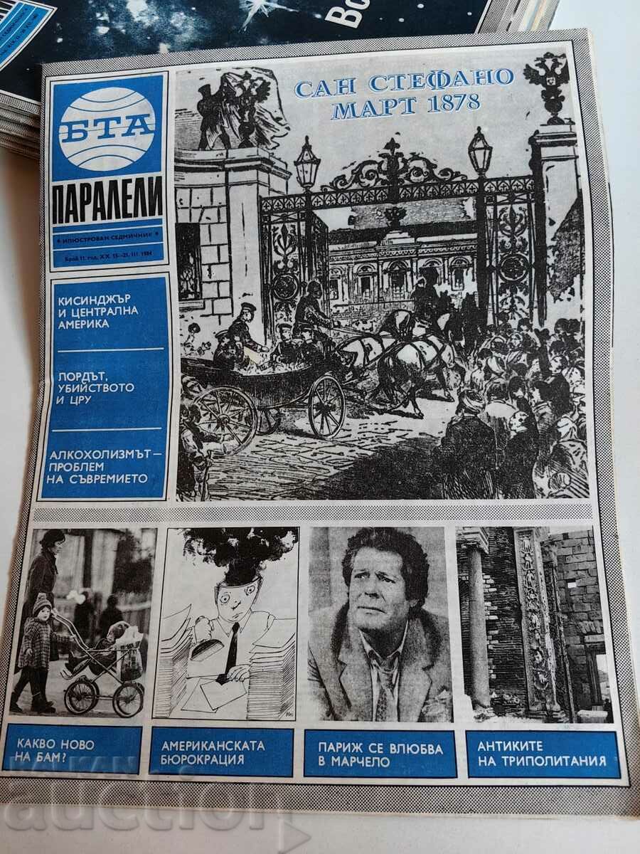 otlevche 1984 ΠΕΡΙΟΔΙΚΟ BTA PARALLELS