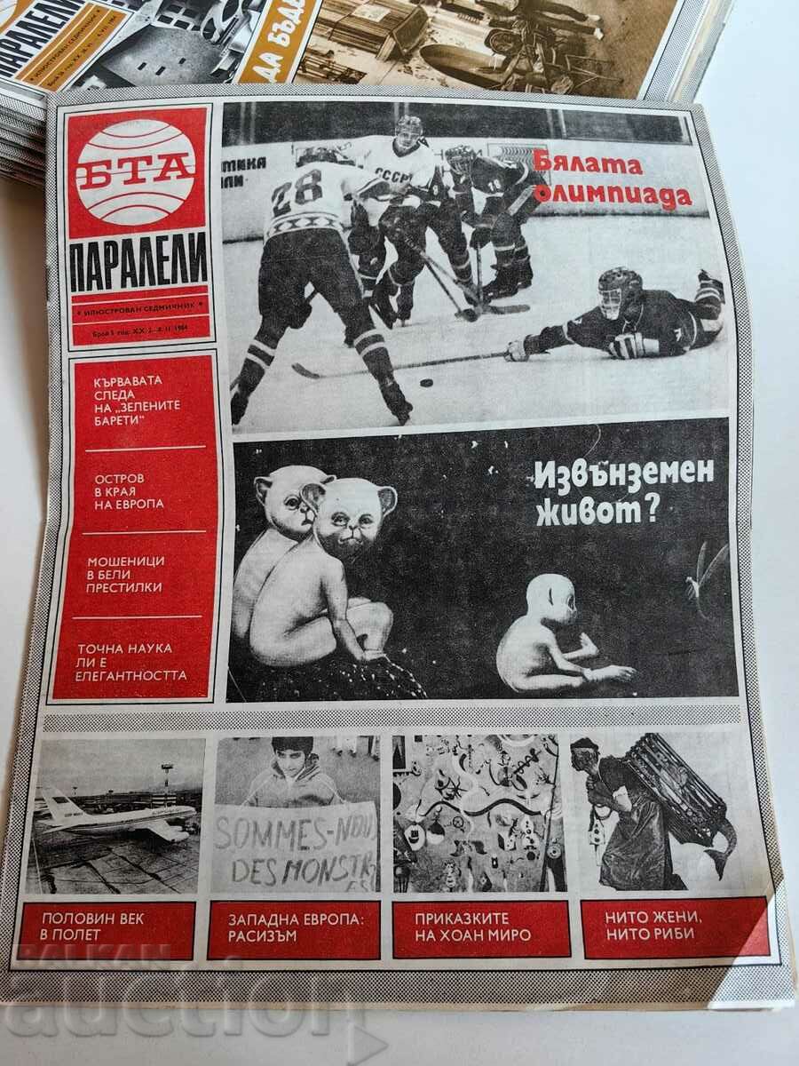 otlevche 1984 ΠΕΡΙΟΔΙΚΟ BTA PARALLELS