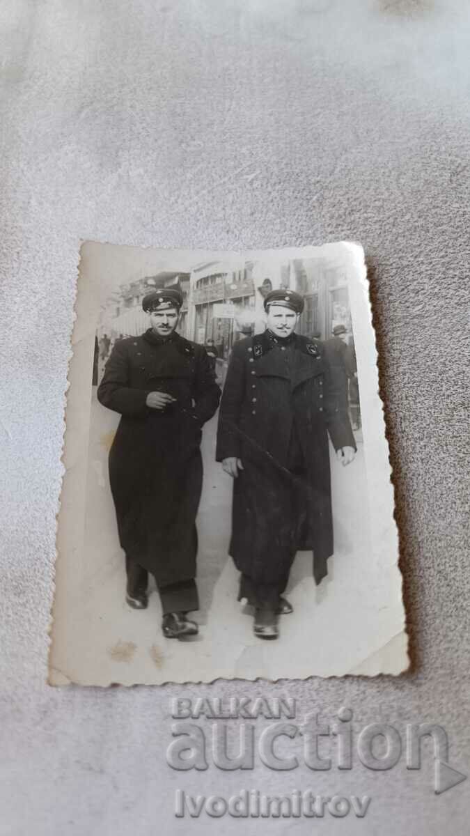 Photo Sofia Two officers on a walk