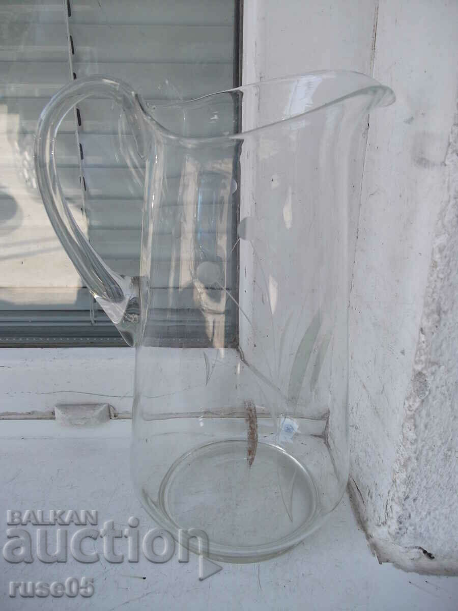 Auction Jug 1.5 liter glass from Soca Auction Jug 1.5 liter glass from Soca