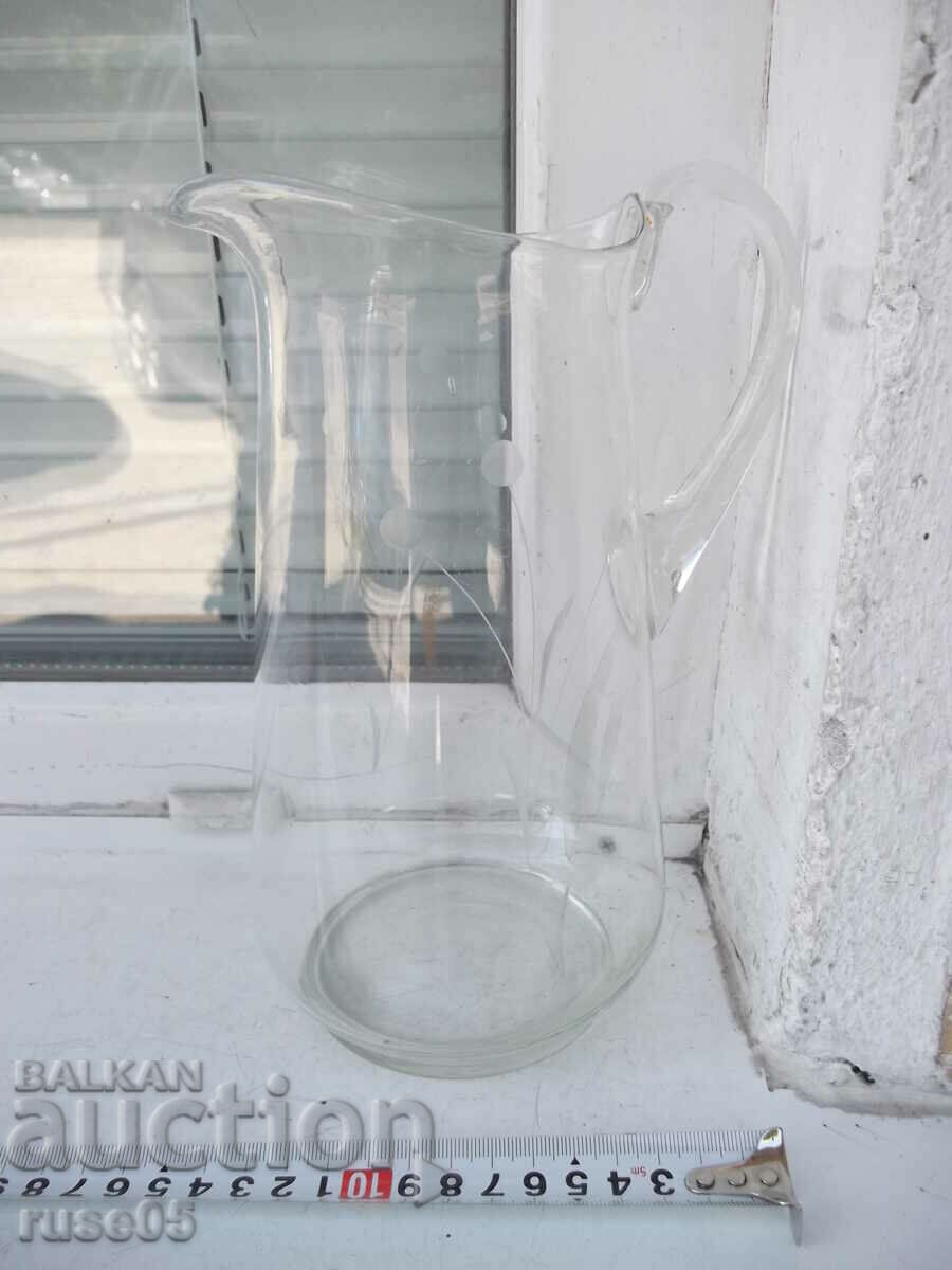 Jug 1.5 liter glass from Soca