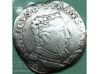 France Teston Henri II Toulouse 9.34g silver - rare!